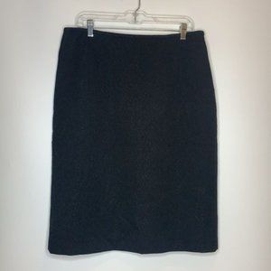 Kasper Black Suit Suiting Womens Dress Skirt 14 PLUS SIZE